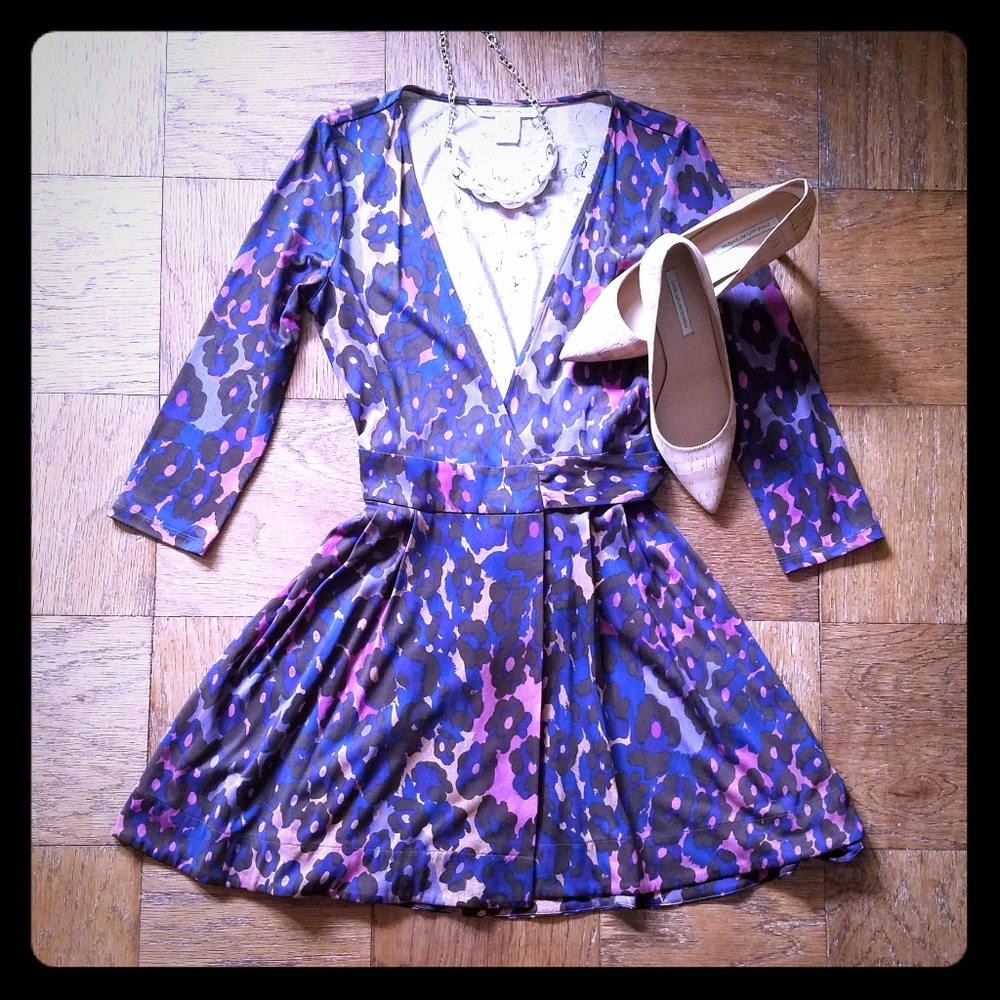 DVF | Silk wrap dress - size 6